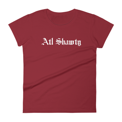 ATL Shawty Women's Short Sleeve Script Tee