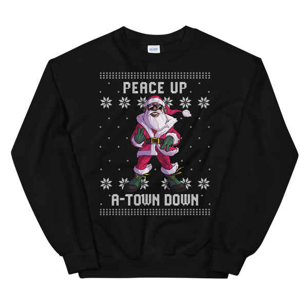 Peace Up A Town Down Christmas Sweatshirt