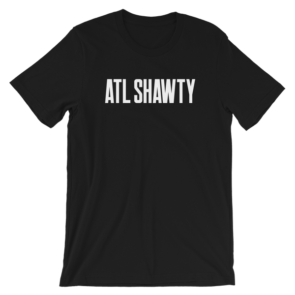 ATL Shawty Short Sleeve Logo Tee - White Letters